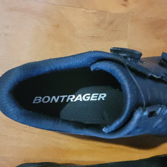 Black Bontrager Foray Mountain Bike Shoe with SPD Clips Size 40 Women's 8.5 - Picture 7 of 16